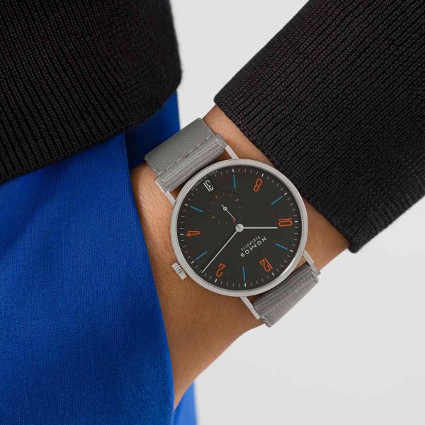 NOMOS Glashütte Tangente 38 Datum Dunkelbunt  (Ref: 179.S29)