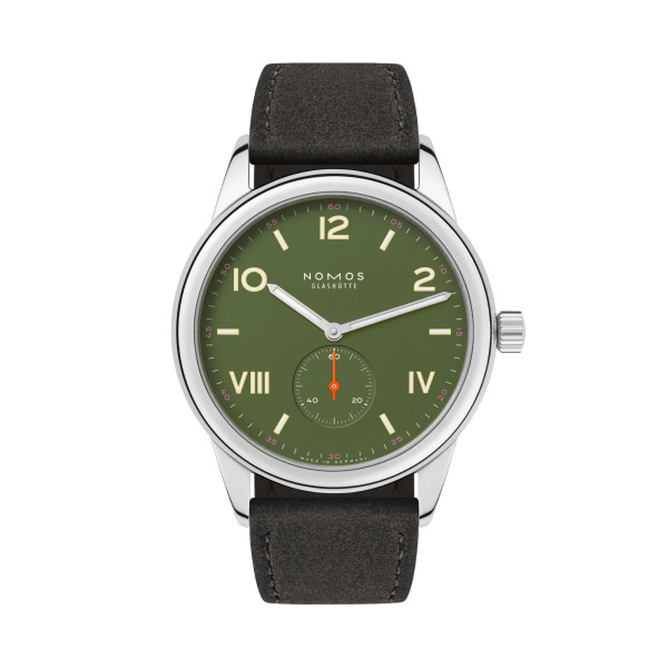 NOMOS Glashütte Club Campus 38 All Olive (Ref: 739.GB)
