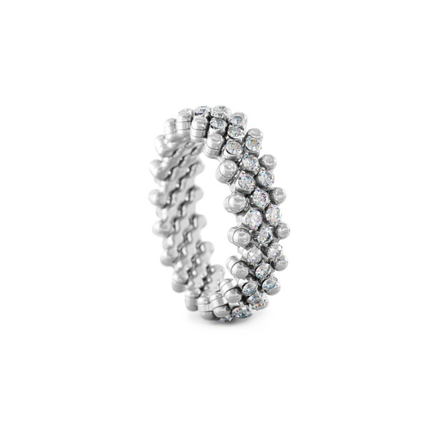 Serafino Consoli Brevetto Multi-Size Ring (Ref: RMS 5M4 WG WD)