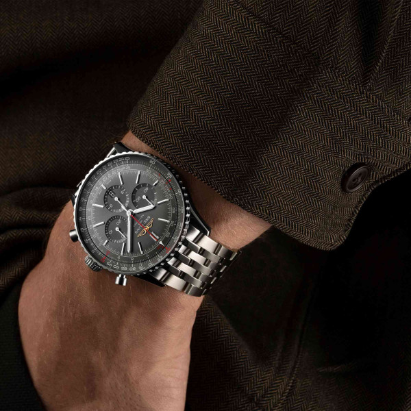 Breitling Navitimer B01 Chronograph 46 (Ref: AB01376A1B1A1)