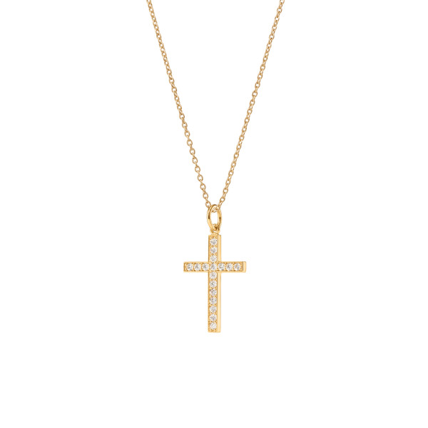 Ole Lynggaard Copenhagen Cross Anhänger Pavé (Ref: A2951-402)