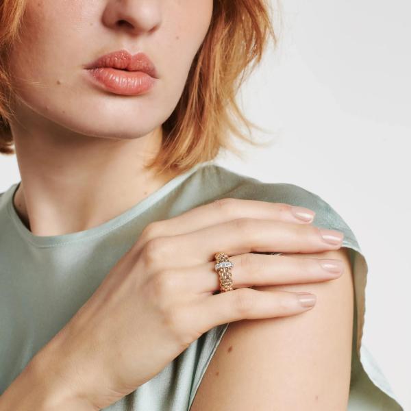 FOPE Vendôme Flex'it Ring mit Diamanten (Ref: 58402AX_BB_R_XBX_00S)