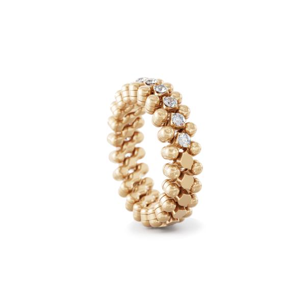Serafino Consoli Brevetto Multi-Size Ring (Ref: RMS 3HM2 RG WD)