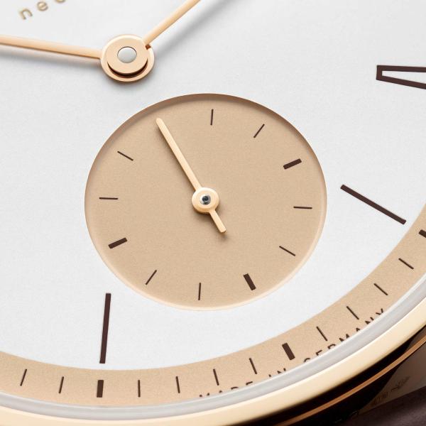 NOMOS Glashütte Tangente Roségold neomatik – 175 Years Watchmaking Glashütte (Ref: 160.S1)