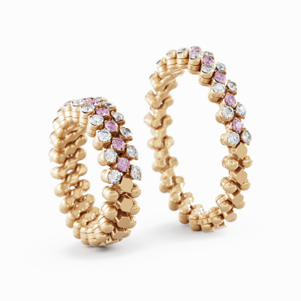 Serafino Consoli Brevetto Multi-Size Ring (Ref: RMS 3H2 RG WD PS)