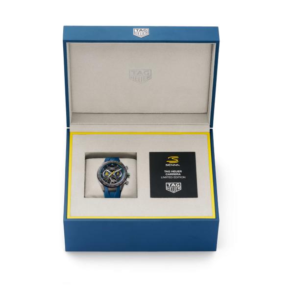 TAG Heuer TAG HEUER CARRERA EXTREME SPORT CHRONOGRAPH TOURBILLON X SENNA (Ref: CBU5081.FT6274)
