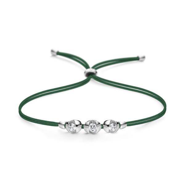 Schaffrath COLORTAIRE Armband (Ref: CTR32_B_008_BR_2_02_EMERALDGREEN_WW)