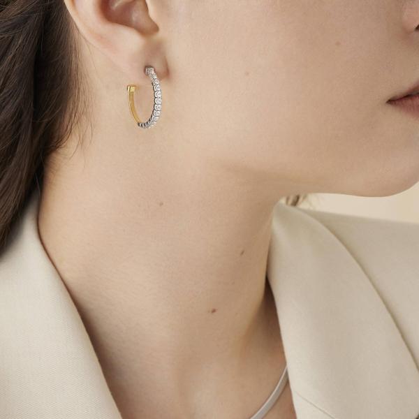 Marco Bicego Masai Hoop-Ohrringe (Ref: OG411 B YW)