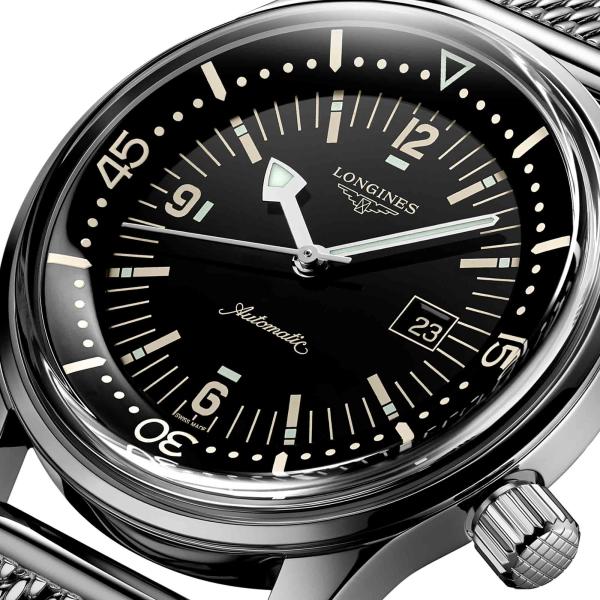 Longines The Longines Legend Diver Watch (Ref: L3.374.4.50.6)