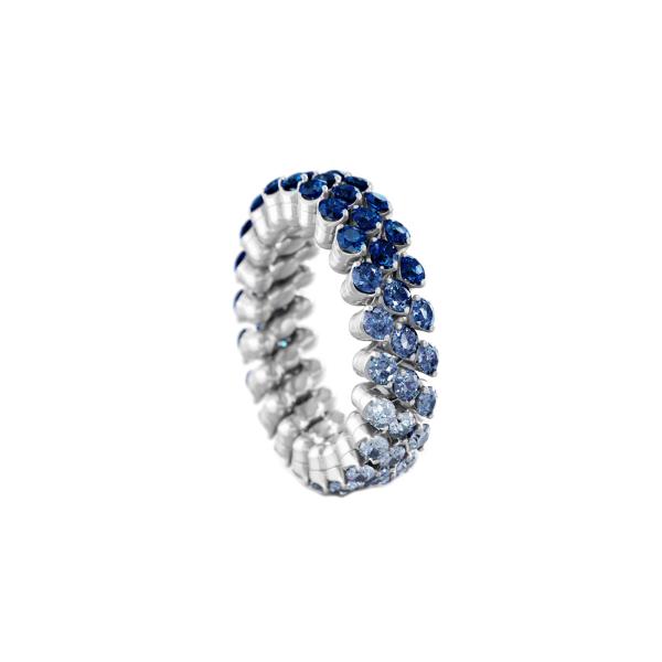 Serafino Consoli Brevetto Multi-Size Ring (Ref: RMS 3F2 WG BS SFT)