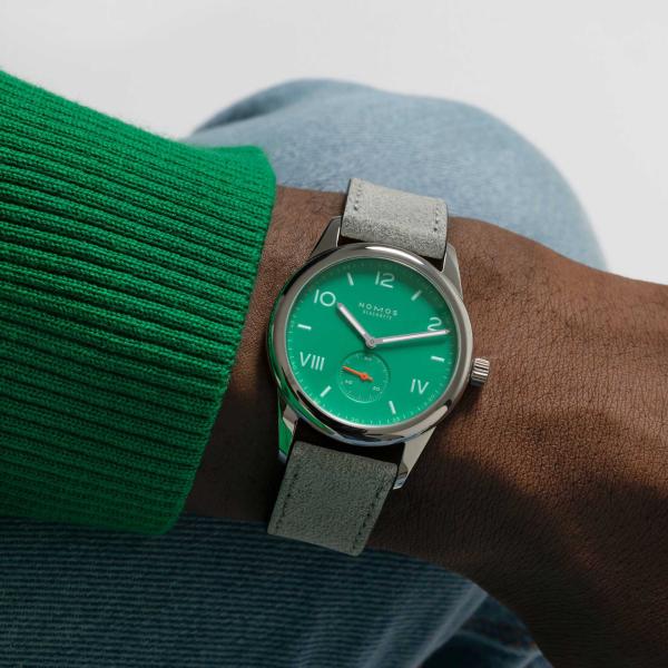 NOMOS Glashütte Club Campus 38 electric green (Ref: 726)