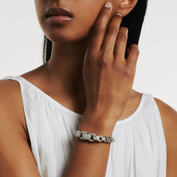 FOPE Super Eka Flex'it Armband mit Pavé-Diamanten (Ref: 77711BX_PB_B_XBX_00S)