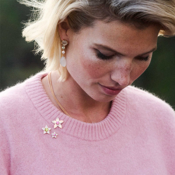 Bron Poppy Brosche (Ref: 8BR1283GTBR)