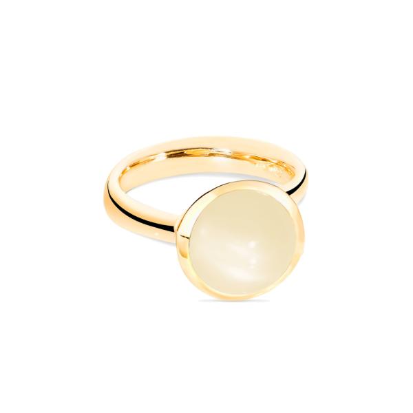 Tamara Comolli BOUTON Ring large Sand Mondstein (Ref: R-BOU-l-MoSa-yg)