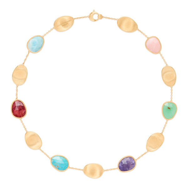 Marco Bicego Lunaria Color Halskette (Ref: CB2099 MIX2 Y)