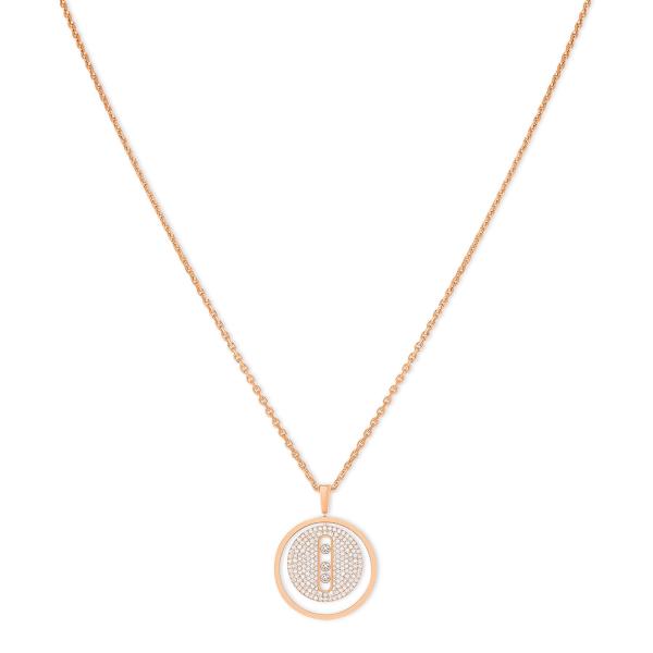 Messika Lucky Move MM Pavé Collier (Ref: 07395-PG)