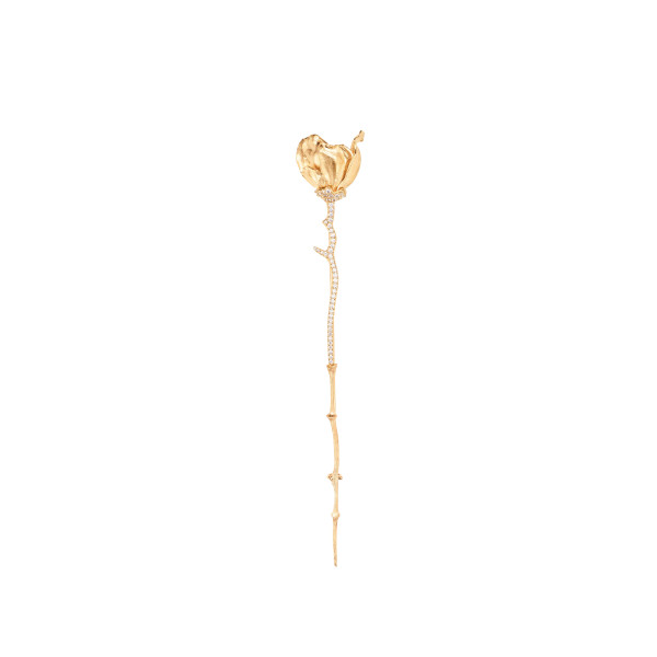 Ole Lynggaard Copenhagen Wild Rose Brosche (Ref: A3133-401)