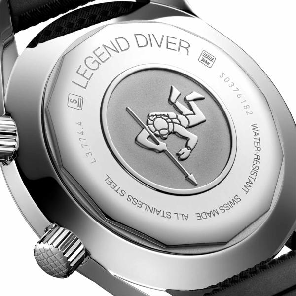 Longines The Longines Legend Diver Watch (Ref: L3.774.4.50.9)