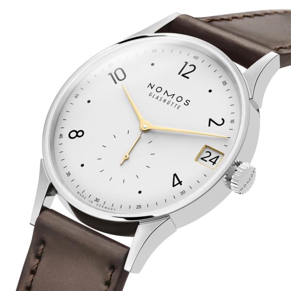 NOMOS Glashütte Minimatik 39 Datum Gold (Ref: 1251)