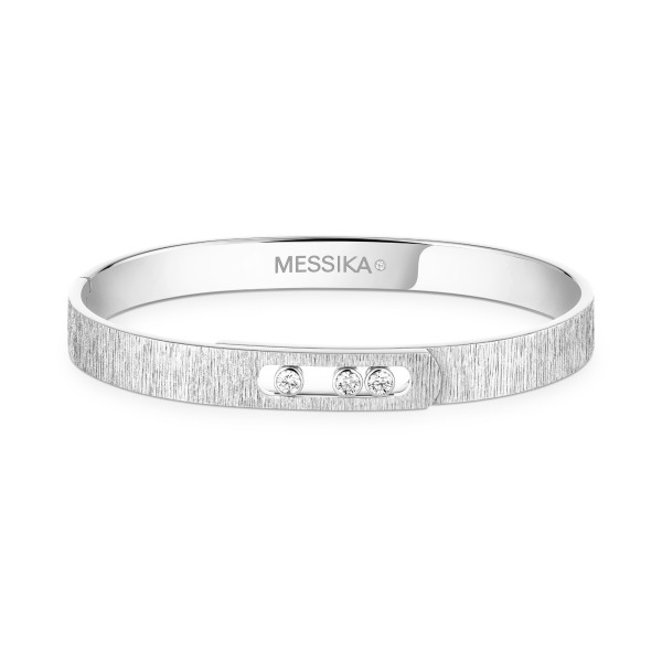 Messika Move Noa Ciselé Armreif (Ref: 14481-WG)