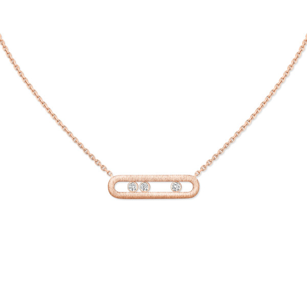 Messika Move Classique Ciselé Halskette (Ref: 14667-PG)