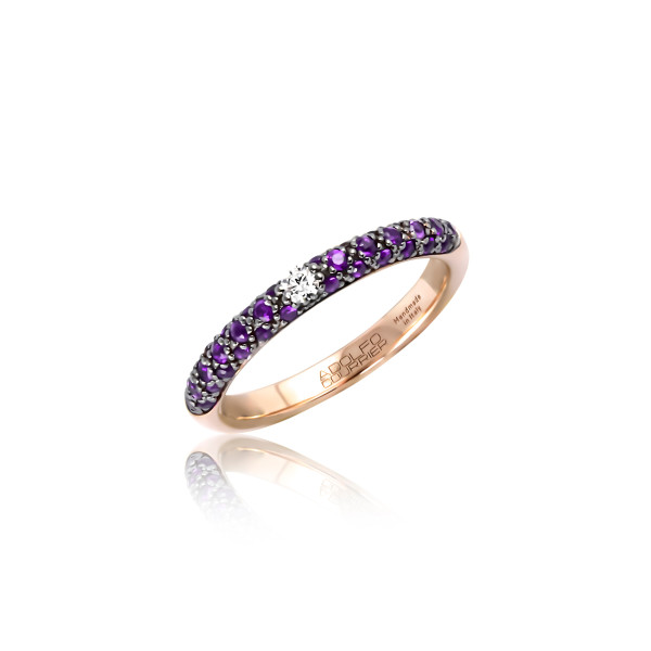 Adolfo Courrier Viola Ring (Ref: P2-VIO-02)