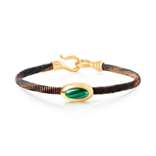 Ole Lynggaard Copenhagen Life Armband mit Malachit (Ref: A2942-401)