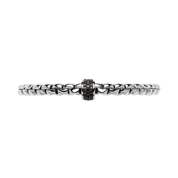 FOPE Eka Flex'it Armband mit schwarzen Diamanten (Ref: 70405BX_PN_B_X1X_0XS)