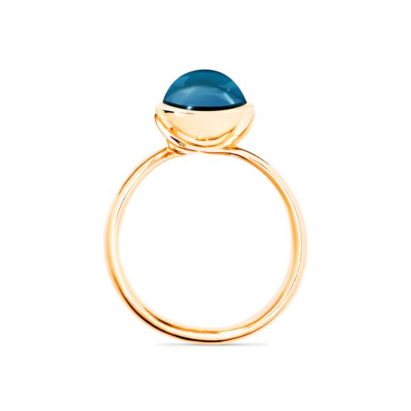 Tamara Comolli BOUTON Ring small London Topas (Ref: R-BOU-s-ToLo-yg)