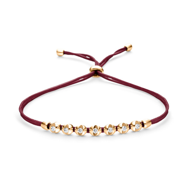 Schaffrath COLORTAIRE Armband (Ref: CTR72_B_0015_BR_2_03_DARKBURGUNDY_YW)
