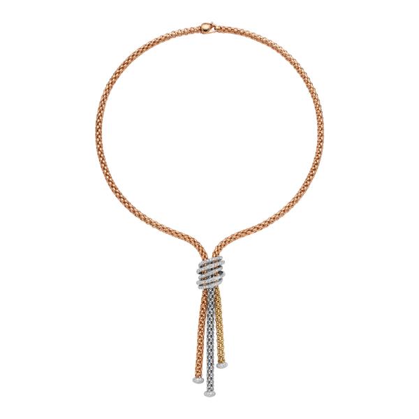 FOPE Solo Halskette mit Diamanten (Ref: 65106CX_PB_R_RBG_043)