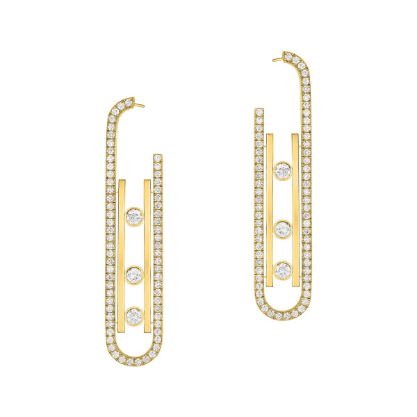 Messika Move 10th Ohrringe KM (Ref: 10811-YG)