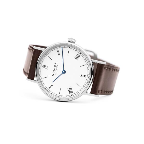 NOMOS Glashütte Ludwig 33 Duo emailleweiß (Ref: 249)