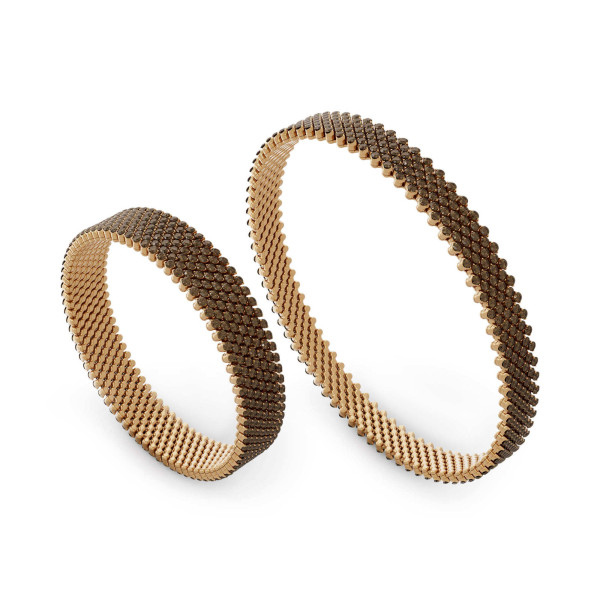 Serafino Consoli Brevetto Multi-Size Armband (Ref: BB 7F2 RG BRD)