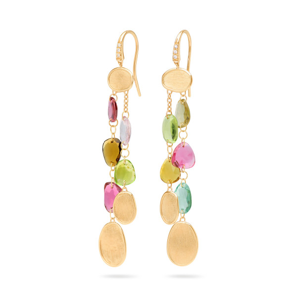 Marco Bicego Lunaria Color Ohrringe (Ref: OB1901-AB TM01 Y)