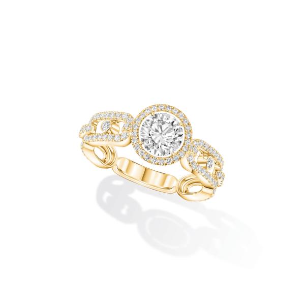 Messika Move Link Ring (Ref: 13749-YG)