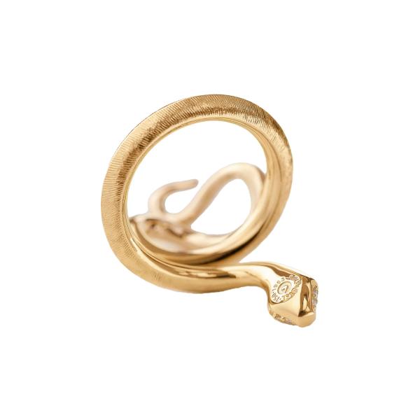 Ole Lynggaard Copenhagen Snakes Ring Medium (Ref: A2673-401)