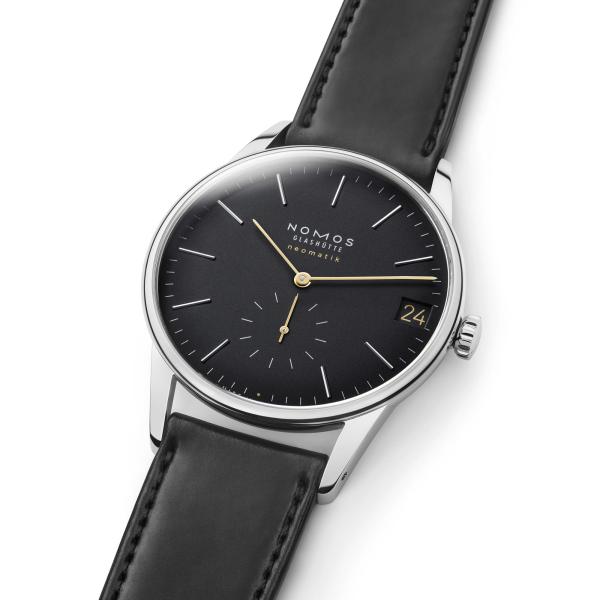 NOMOS Glashütte Orion neomatik 41 Datum new black (Ref: 366)