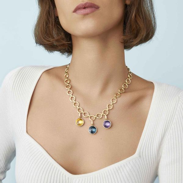 Marco Bicego Jaipur Color Anhänger (Ref: PB1_AT01_Y_02)