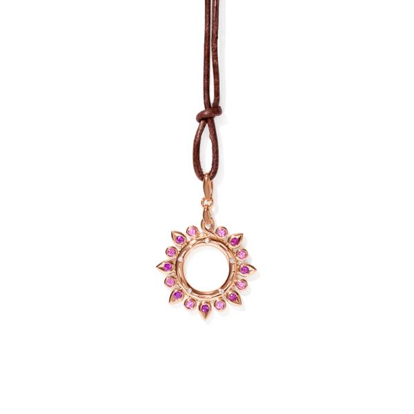 Tamara Comolli GYPSY Anhänger Sun 'Blush' small (Ref: P-Gyp-Blu-s-rg)