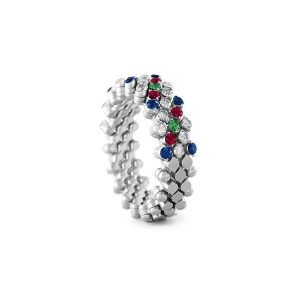 Serafino Consoli Brevetto Multi-Size Ring (Ref: RMS 5H4 WG WD BS R T MC)