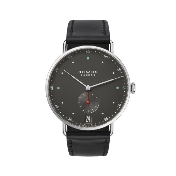 NOMOS Glashütte Metro 38 Datum stadtschwarz (Ref: 1103)