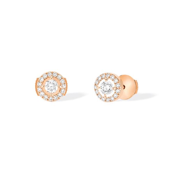 Messika Joy Diamants Ronds X2 Ohrringe (Ref: 06991-PG)