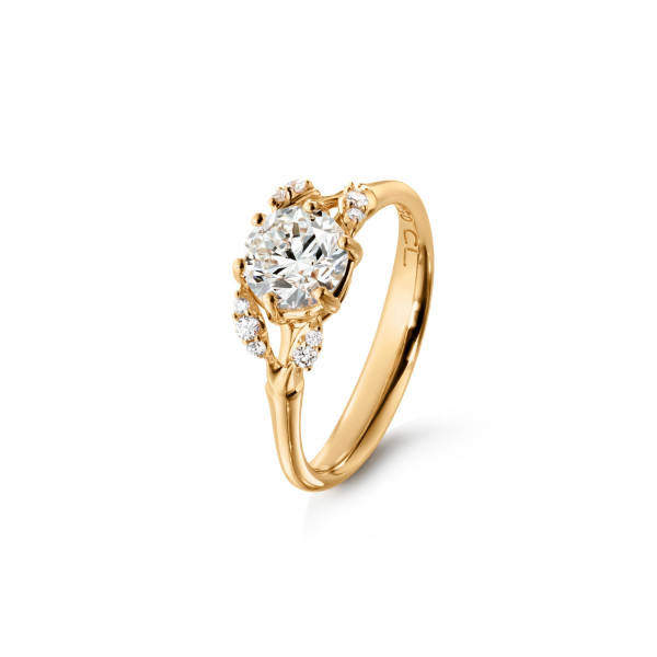 Ole Lynggaard Copenhagen Winter Frost Solitaire Ring (Ref: A2781-424)
