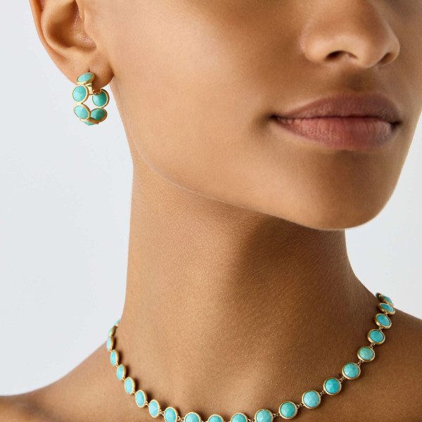 Marco Bicego Jaipur Color Ohrringe (Ref: OB1974 TU01 Y)