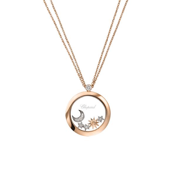 Chopard Happy Diamonds Anhänger mit Kette (Ref: 799450-5201)