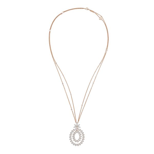 Chopard L'Heure du Diamant Marquise Anhänger mit Halskette (Ref: 79A162-5001)