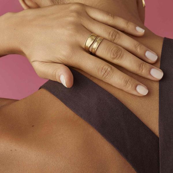 Marco Bicego Lunaria Doppelbandring (Ref: AB625__Y_02)