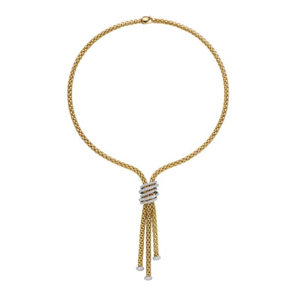 FOPE Solo Halskette mit Diamanten (Ref: 65106CX_PB_G_GGG_043)
