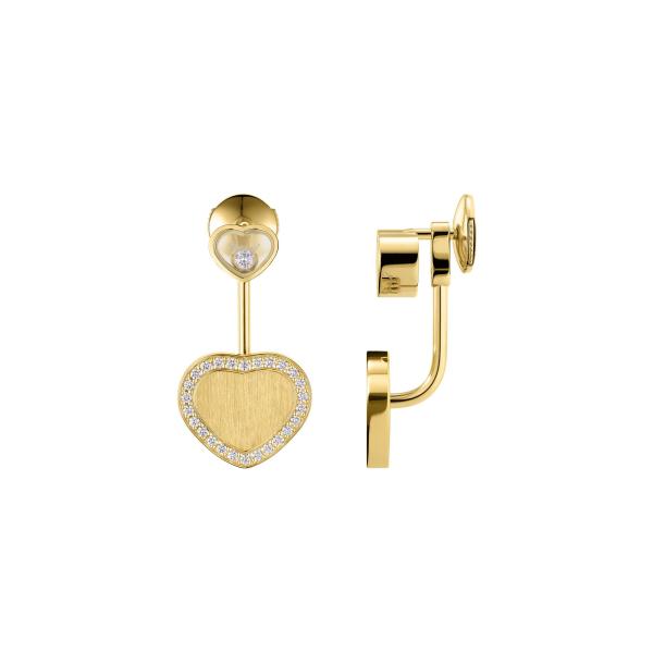 Chopard Happy Hearts Golden Hearts Ohrhänger (Ref: 83A107-0921)